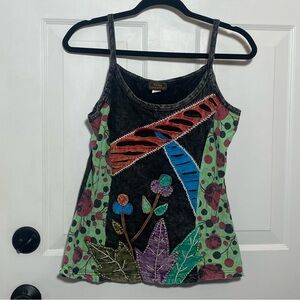 Rising International Multicolor Floral Camisole